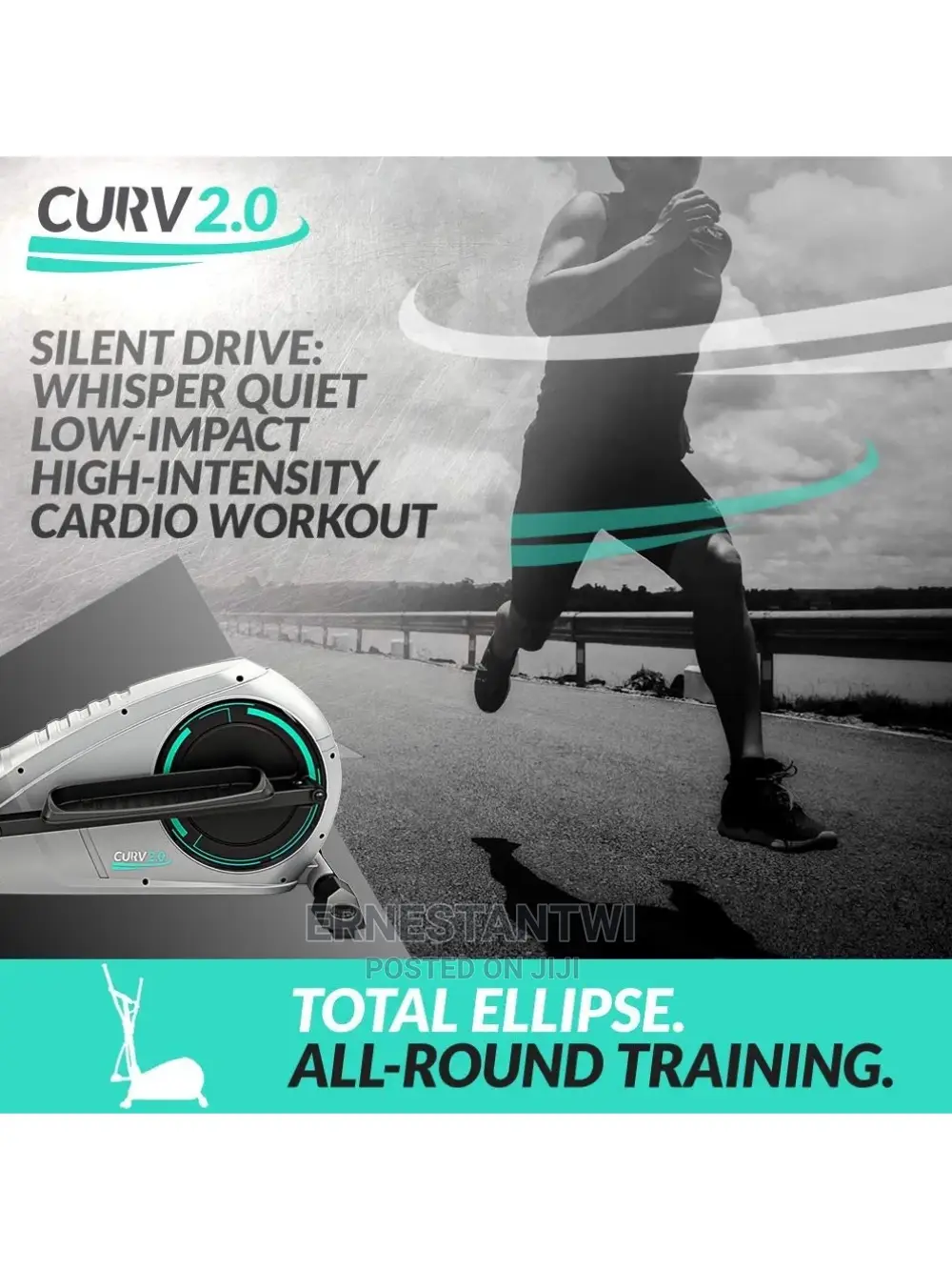 Elliptical / Cross Trainer From Bluefin Fitness, UK