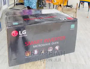 Sealed in Box LG Inverter Built-in Microwave Oven MH8265GIS