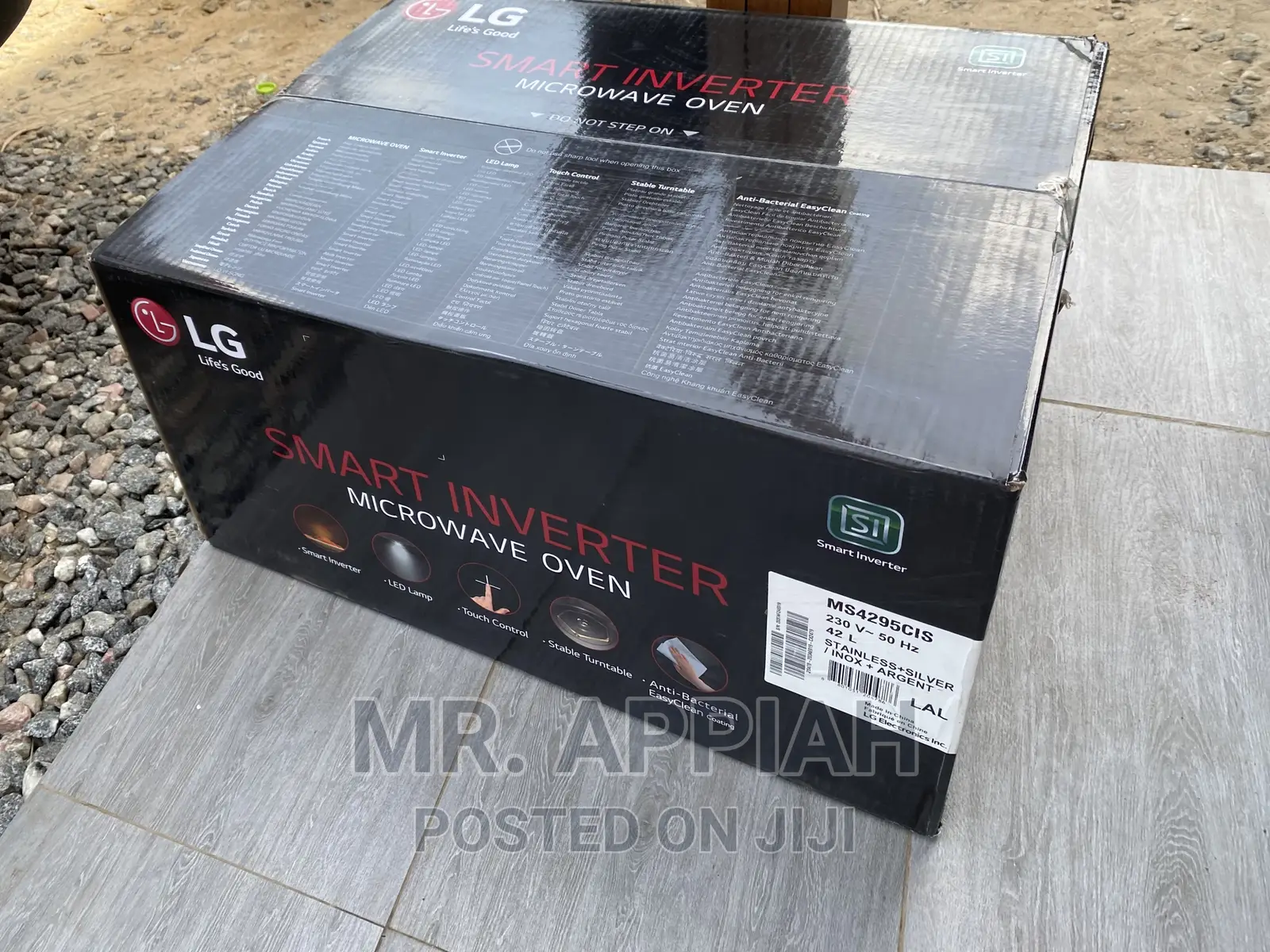 Sealed in Box LG Built-in Smart Inverter MicrowaveMS4295CIS