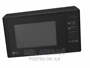 Elegant Black (MS2042DB) LG Solo Microwave Oven 