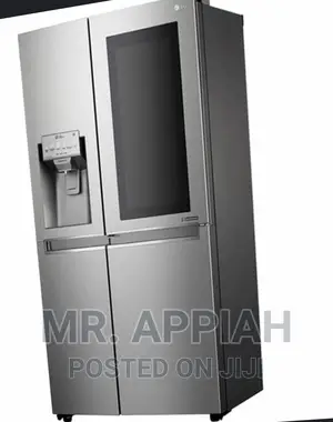 Sealed in Box LG 601L Side by Side Refrigerator GR-J34FMUBL