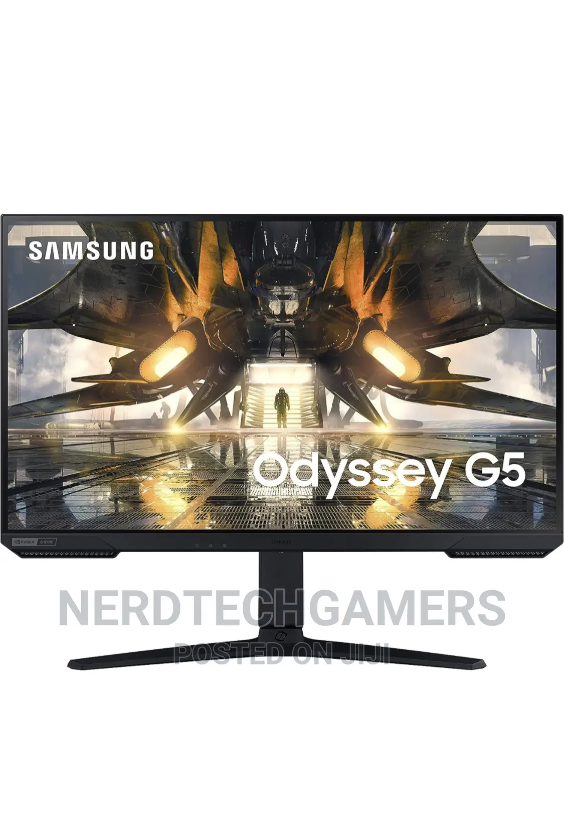 SAMSUNG G50A Gaming Monitor, 27 Inch , Ultrawide, QHD,