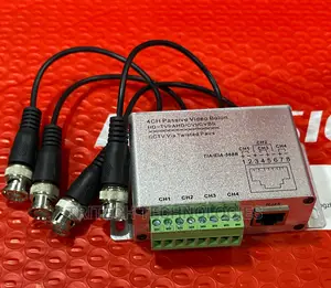 4channels Passive Video Balun Adapter Transmitter BNC To UTP