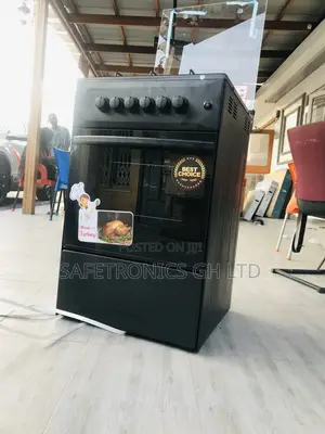 Grab Volcano Black 3 Gas 1 Electric Oven With Grill Cooker