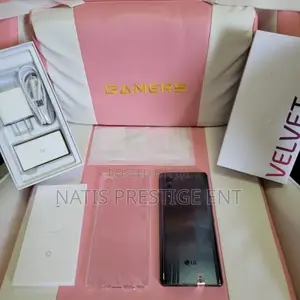 New LG Velvet 128 GB Black