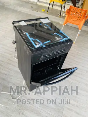 Classic Volcano 3gas + 1 Electric Cooker(Black)
