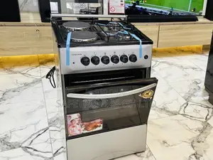 2 Electric 2 Gas Cooker Oven With Grill 50x50 Volcano Sliver