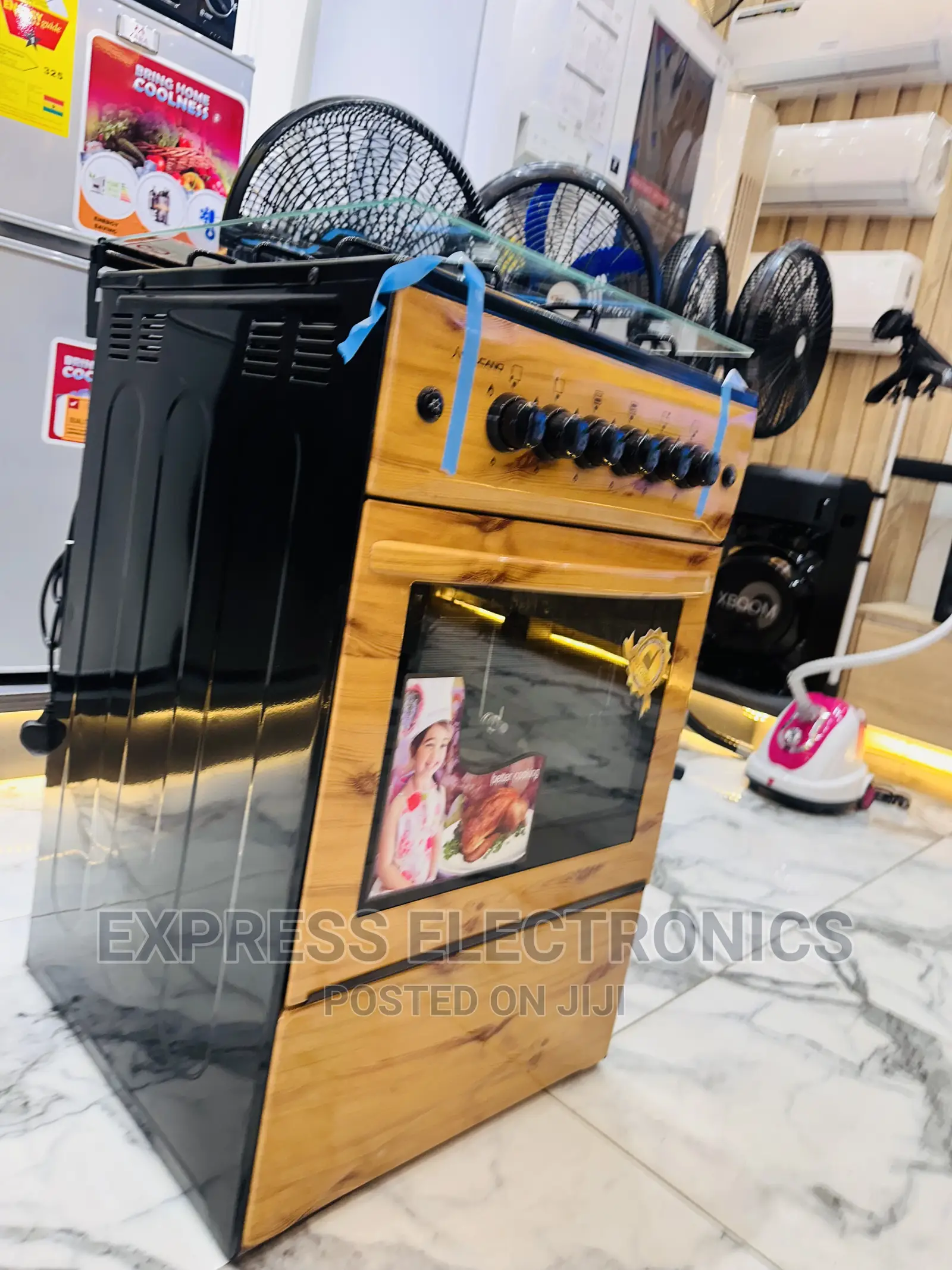 Budget Friendly on Volcano 4burner Light Wooden Stove Oven