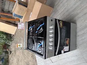 Cooker Stove 3+1 Gas and Electric Oven Grill Sliver Color