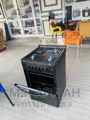 Effective and Reliable 3gas Burner + 1electric Cooker,Black