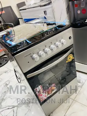 Latest and New Volume 1 Electric Cooker+ 3 Gas Cooker,Gray.