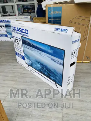 New Nasco 43 Inch Digital Full HD LED Tv(Black)