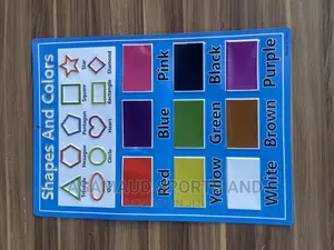Original Kids Learning Material Shapes and Colors