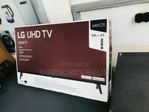 Neatly Sealed Lg 43 Inches Glossy LED UP77 Tv