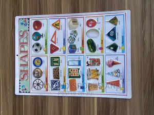 Original Kids Learning Material Knowing Shapes Available