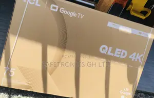 75 Inches Glossy QLED Glossy TCL Smart  Tv