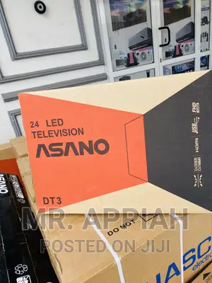 High Quality Asano 24 Inch Digital Satelite DT3 LED Tv.