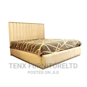 Bed Wooden With Storage (King Size)