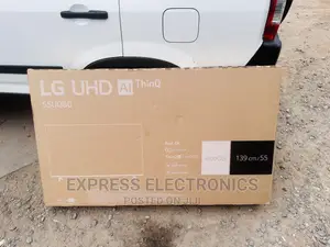 Flawless Looking UHD Smart LG Display Uq80 Series 55” Tv