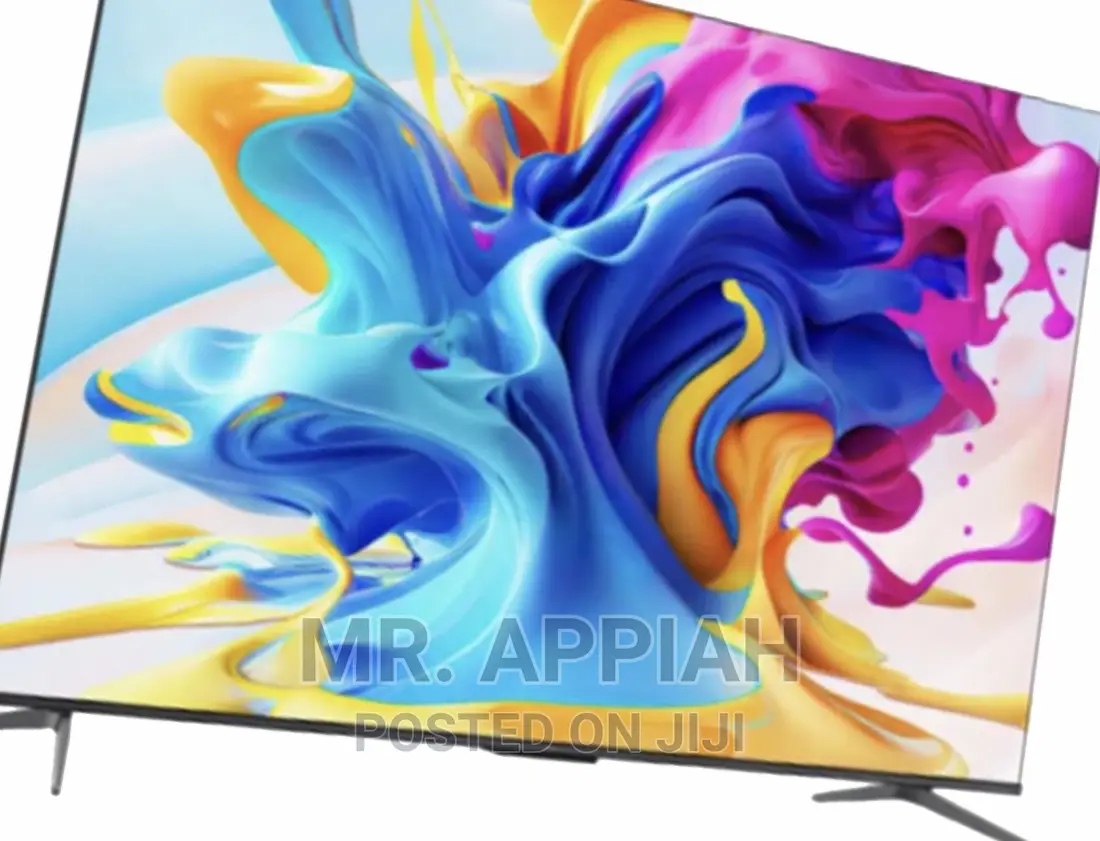 Elegant Black TCL 85 Inch QLED Tv 85C645 