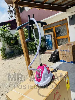 Original Zip Star Electric  Garment Steamer(Pink/White)