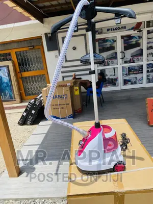 Brand New Zip Star Garment Steamer,Pink/White Color.