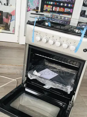 Sliver Volcano 1 Electric Burner 3 Gas 50x50 Oven With Grill