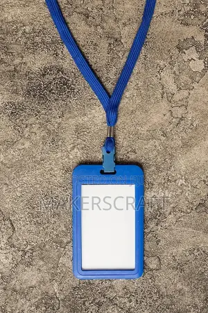 PVC ID Card Printing. Holder and Lanyard (Rope)