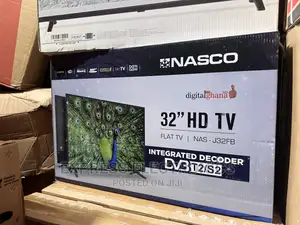 Experience Good Clear Display FHD Satellite Nasco 32” Tv