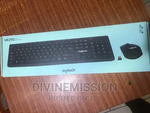Logitech 290,Wireless Long Keyboard and Mouse