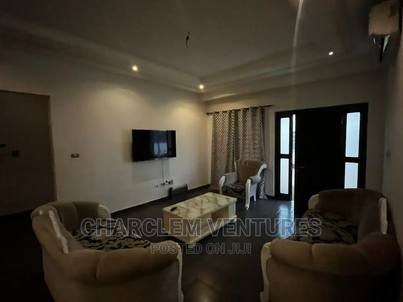 Furnished 3bdrm House in Charclem Ventures, East Legon for rent