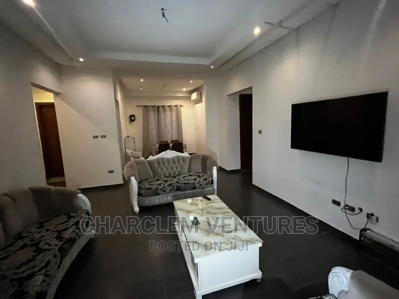 Furnished 3bdrm House in Charclem Ventures, East Legon for rent