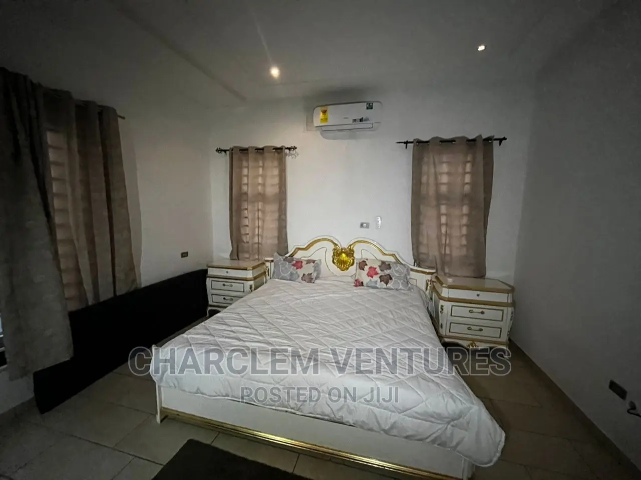 Furnished 3bdrm House in Charclem Ventures, East Legon for rent