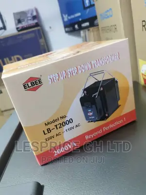 Elbee 2000VA Transformer-Step Up and Down