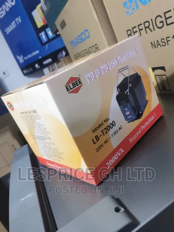 Elbee 2000w Instant Power//Step Up Down