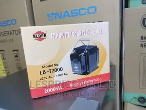 Easy to Operate//Elbee 2000w Step Up/Down Transformer