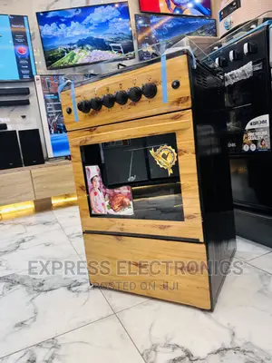 Furnace Gas Cooker Ignition 4burner Wooden Like 50/50