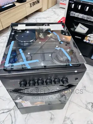 Adjustable Flame Gas and Electric 3+1 Stove Cooker Oven