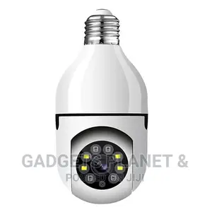 Wi-Fi Panoramic CCTV Camera - Bulb Design