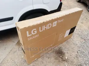 Adjustable Volume Control LG UHD Smart LED 55”Uq80003