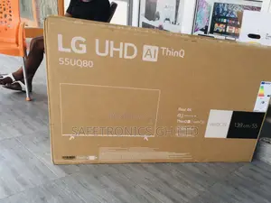 Uq80 55 Inches Glossy LED Lg Smart Crystal Tv