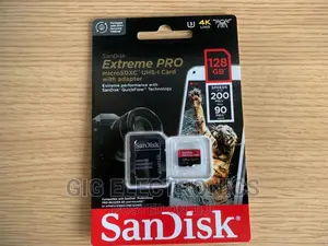 Sandisk 128gb Extreme Pro Micro Sd Card