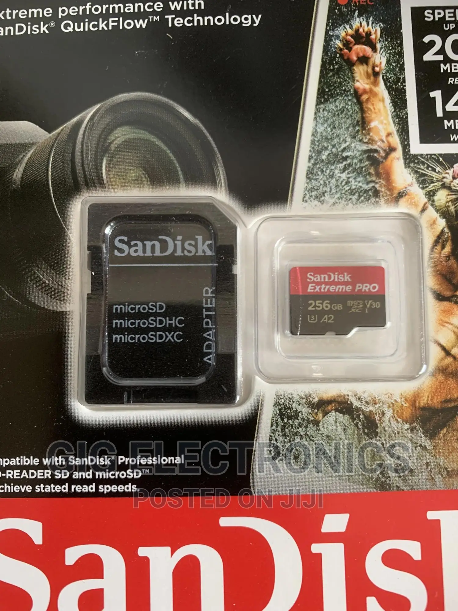 Sandisk 256gb Extreme Pro Micro Sd Card