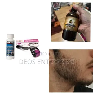 Kirkland Minoxidil Castor Oil Derma Roller for Hair Loss