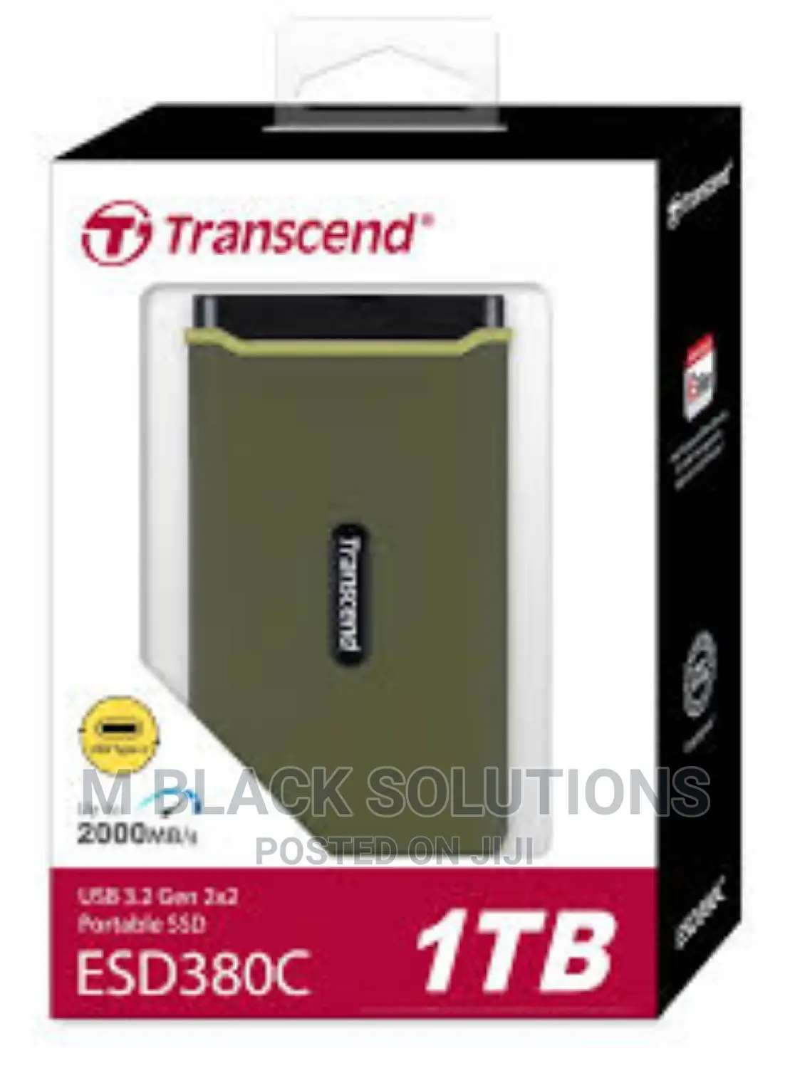 Transend External SSD 1tb(200mbs)