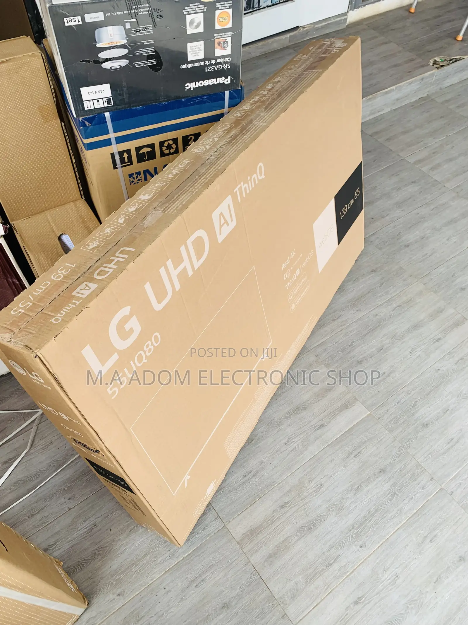 Snip New LG Uhd TV Uq80 55 (139cm) Smart TV
