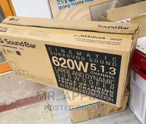 Newly in Stock LG S65Q Sound Bar System 