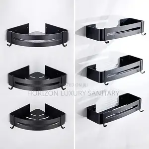 Wall Mounted Single Straight Coner Shelfs