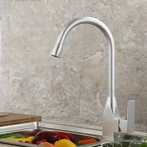 Aluminium Kitchen Sink Faucet Hot and Cold Water Mixer