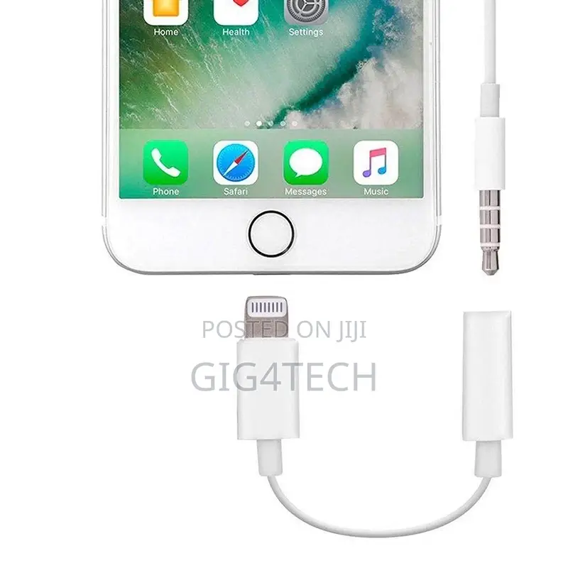 Original Lightning to Headphone Jack Adapter for iPhone